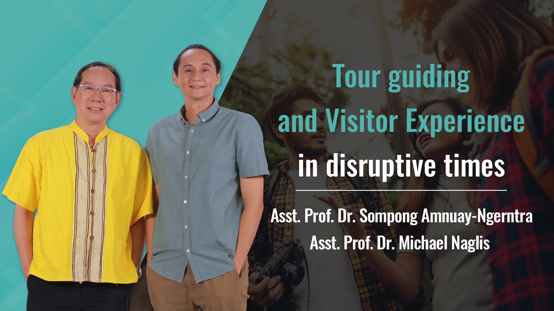 Tour guiding and Visitor Experience in disruptive times 025