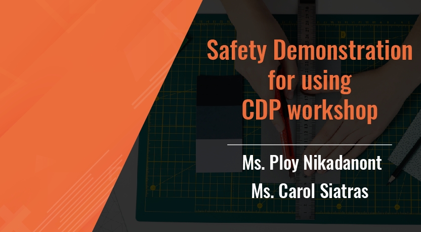 Safety Demonstration for using CDP workshop 033